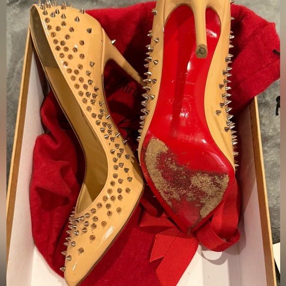 SOLD!!!! Christian Louboutin Stud Heels - Picture 4 of 5